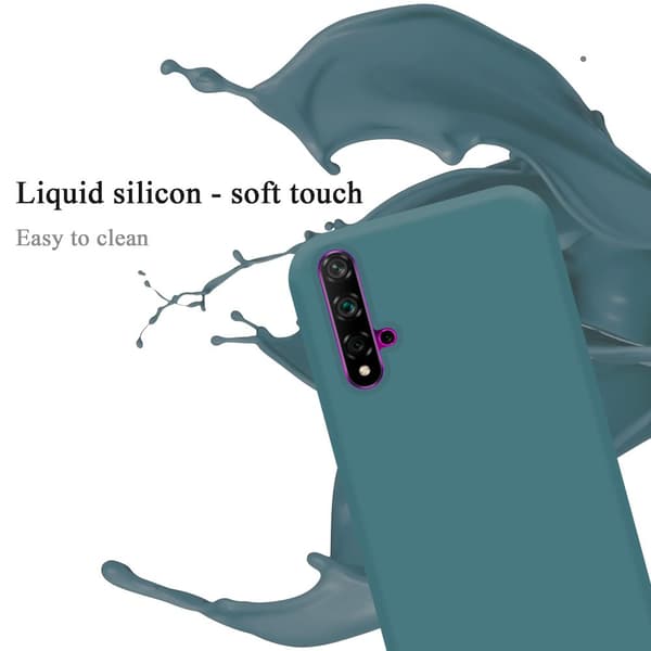 Honor 20 / 20S / Huawei NOVA 5T Skal Fodral av flexibelt TPU-silikon Case Cover