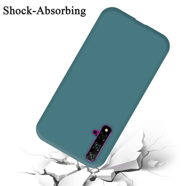 Honor 20 / 20S / Huawei NOVA 5T Skal Fodral av flexibelt TPU-silikon Case Cover