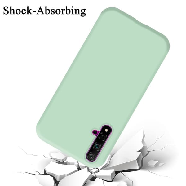 Honor 20 / 20S / Huawei NOVA 5T Skal Fodral av flexibelt TPU-silikon Case Cover