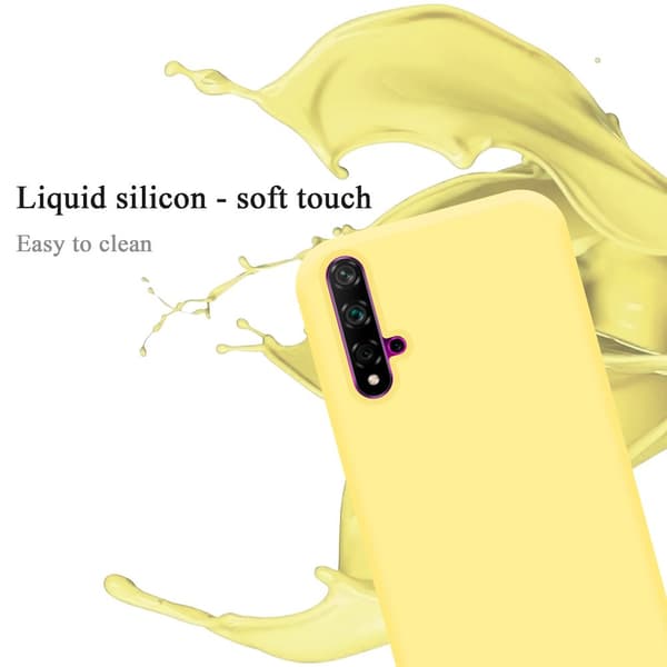 Honor 20 / 20S / Huawei NOVA 5T Skal Fodral av flexibelt TPU-silikon Case Cover