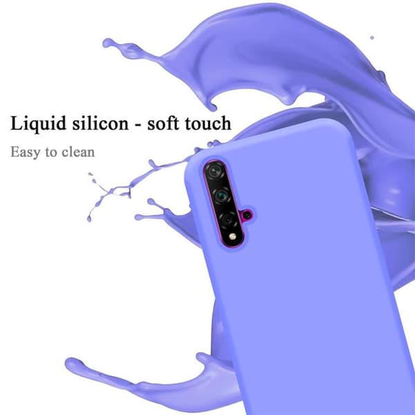 Honor 20 / 20S / Huawei NOVA 5T Skal Fodral av flexibelt TPU-silikon Case Cover