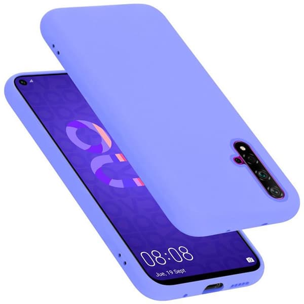 Honor 20 / 20S / Huawei NOVA 5T Skal Fodral av flexibelt TPU-silikon Case Cover
