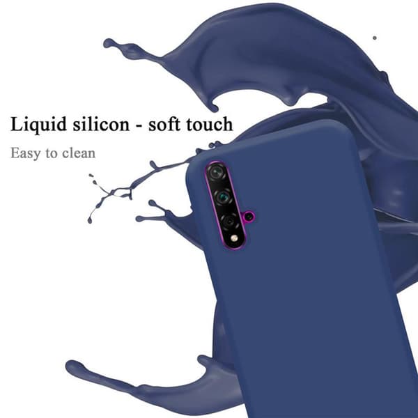 Honor 20 / 20S / Huawei NOVA 5T Skal Fodral av flexibelt TPU-silikon Case Cover