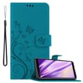 Pikkukuva 1 / 11: Samsung Galaxy A7 2018 Suojakotelo Suojakuori Lompakkokotelo Matkapuhelinkotelo Kukat jossa on magneettisuljenta, jalusta-toiminto ja korttipaikat