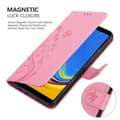 Miniatyrbillede 10 af 11: Samsung Galaxy A7 2018 Pungetui Cover Blomster ()