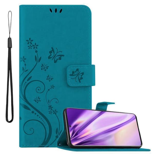 Samsung Galaxy S20 Suojakotelo Suojakuori Lompakkokotelo Matkapuhelinkotelo Kukat jossa on magneettisuljenta, jalusta-toiminto ja korttipaikat