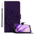 Miniatyrbild 1 av 8: Honor 8C Skal Fodral i blomdesign Mobilskydd Case Cover med magnetisk stängning, ståfunktion och kortplatser