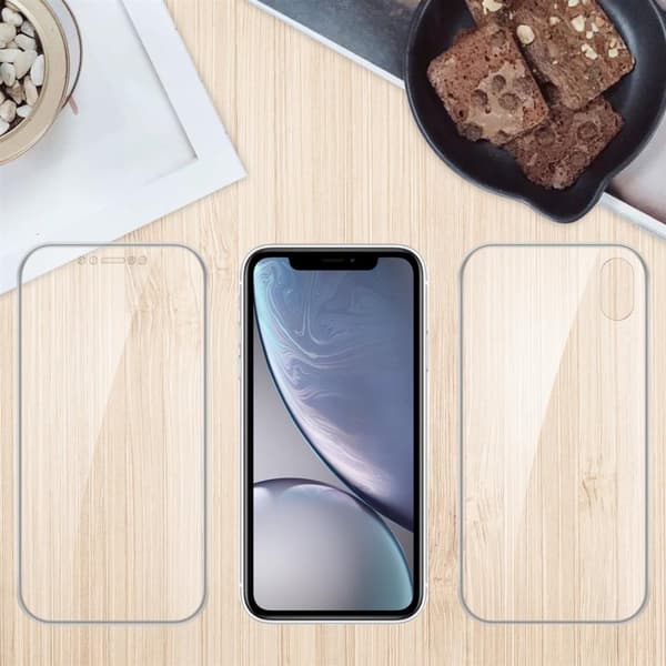 iPhone XR Suojakuori Suojakotelo 360° ympäryssuojaus näytönsuojuksen kanssa