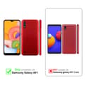 Miniatyrbilde 2 av 7: Deksel til Samsung Galaxy A01 360° helkroppsbeskyttelse Silikondeksel foran og bak, allroundbeskyttelse med skjermbeskyttelse