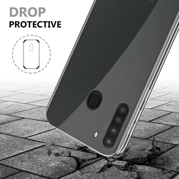 Cover Samsung Galaxy A21 Etui Case (Natur)