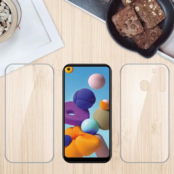 Cover Samsung Galaxy A21 Etui Case (Natur)