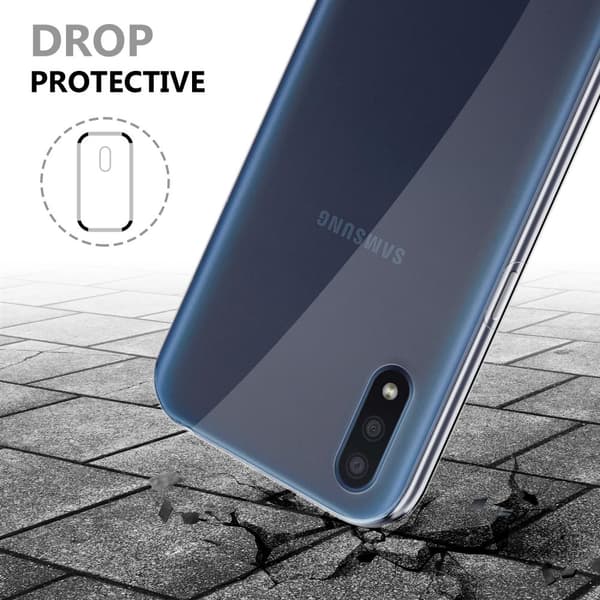 Samsung Galaxy M01 Fodral Skal 360° Helkroppsskydd Skal på fram och baksidan, skydd runt om med mobilskydd för displayen