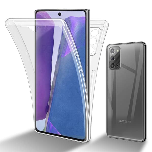 Samsung Galaxy NOTE 20 Suojakuori Suojakotelo 360° ympäryssuojaus näytönsuojuksen kanssa