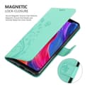 Miniatyrbilde 5 av 8: Deksel til Xiaomi Mi 8 Lommebokdeksel i blomster design med magnetisk lukking, stativfunksjon og kortplasser