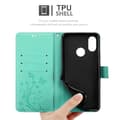 Miniatyrbilde 6 av 8: Deksel til Xiaomi Mi 8 Lommebokdeksel i blomster design med magnetisk lukking, stativfunksjon og kortplasser