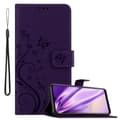 Miniatyrbild 1 av 8: Xiaomi RedMi NOTE 7 Skal Fodral i blomdesign Mobilskydd Case Cover med magnetisk stängning, ståfunktion och kortplatser