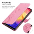 Miniatyrbild 4 av 8: Xiaomi RedMi NOTE 7 Skal Fodral i blomdesign Mobilskydd Case Cover med magnetisk stängning, ståfunktion och kortplatser