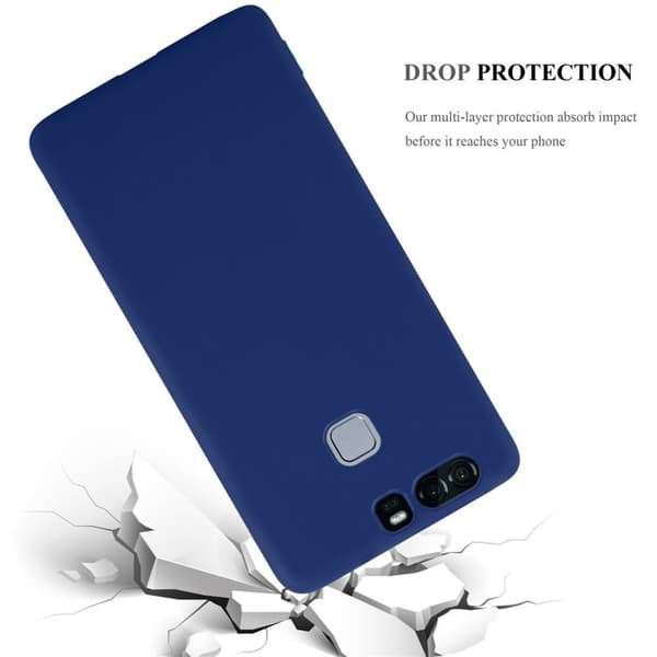Huawei P9 Skal Fodral Case Cover Mobilskydd av flexibelt TPU-silikon