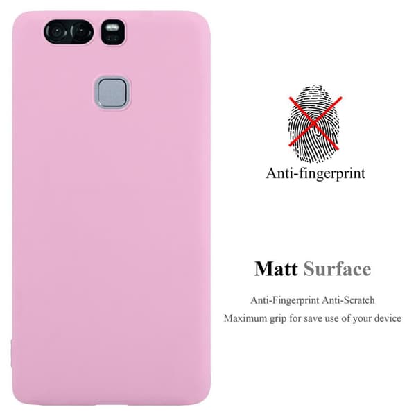 Huawei P9 Skal Fodral Case Cover Mobilskydd av flexibelt TPU-silikon