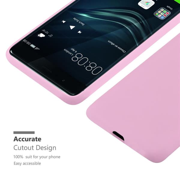 Huawei P9 Skal Fodral Case Cover Mobilskydd av flexibelt TPU-silikon