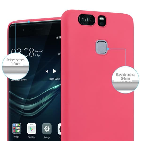 Huawei P9 Skal Fodral Case Cover Mobilskydd av flexibelt TPU-silikon