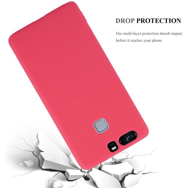 Huawei P9 Skal Fodral Case Cover Mobilskydd av flexibelt TPU-silikon
