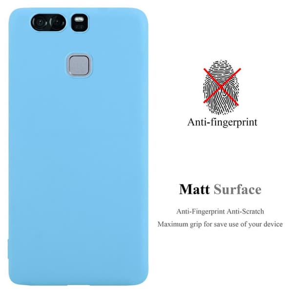 Huawei P9 Skal Fodral Case Cover Mobilskydd av flexibelt TPU-silikon