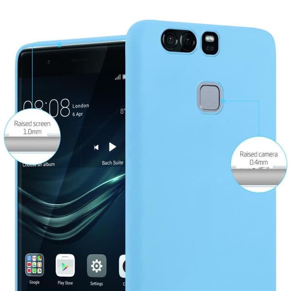 Huawei P9 Skal Fodral Case Cover Mobilskydd av flexibelt TPU-silikon