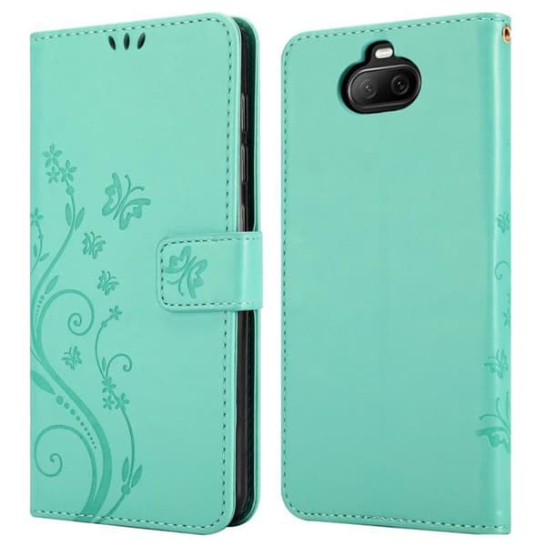 Sony Xperia 8 Pungetui Cover Blomster ()