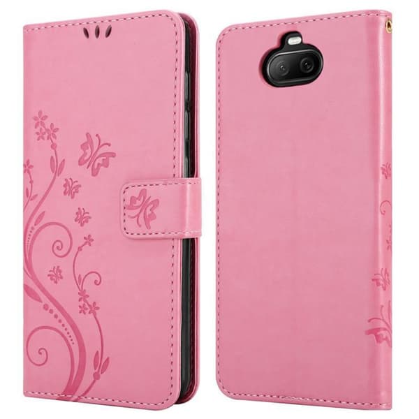 Sony Xperia 8 Pungetui Cover Blomster ()