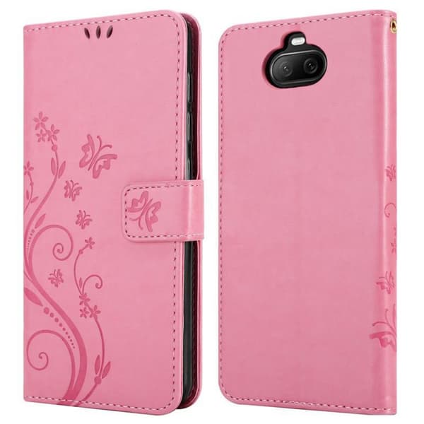 Sony Xperia 8 Pungetui Cover Blomster ()