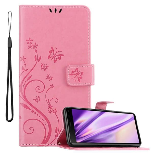Sony Xperia 8 Pungetui Cover Blomster ()