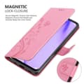 Pikkukuva 5 / 8: Huawei NOVA 6 SE / P40 LITE / NOVA 7i Suojakotelo Suojakuori Lompakkokotelo Matkapuhelinkotelo Kukat jossa on magneettisuljenta, jalusta-toiminto ja
