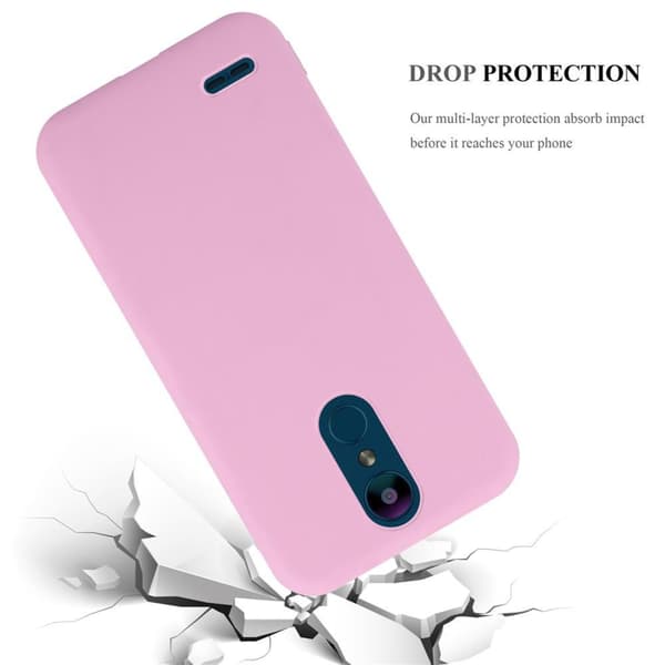 LG K8 2018 / K9 2018 Skal Fodral Case Cover Mobilskydd av flexibelt TPU-silikon