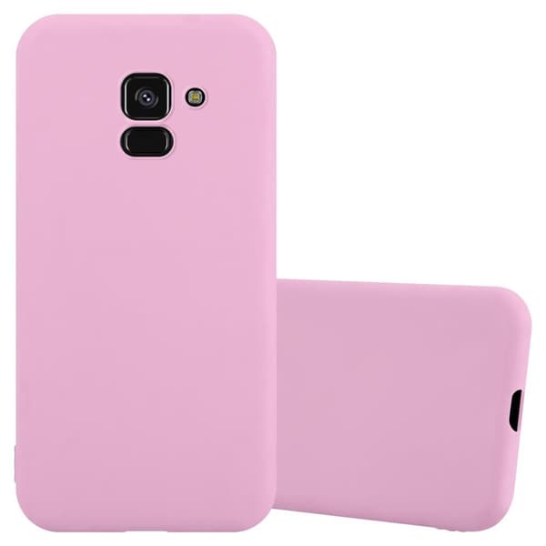 Cover Samsung Galaxy A8 PLUS 2018 Etui Case () CANDY PINK