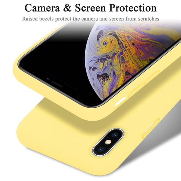 Deksel til iPhone X / XS Silikondeksel TPU Case Cover