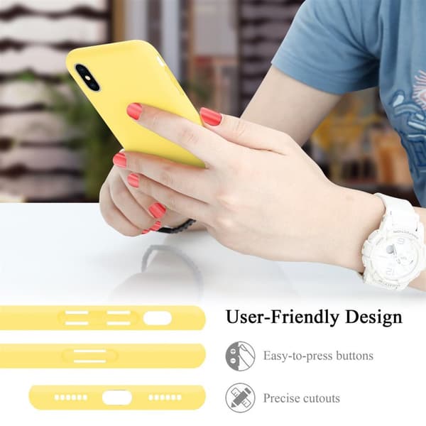 Deksel til iPhone X / XS Silikondeksel TPU Case Cover