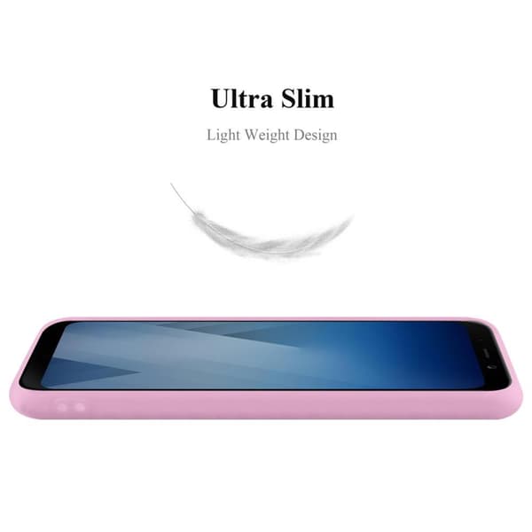 Samsung Galaxy A5 2018 Skal Fodral Case Cover Mobilskydd av flexibelt TPU-silikon