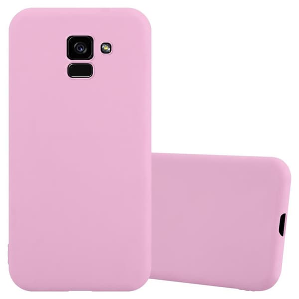 Deksel til Samsung Galaxy A5 2018 Silikondeksel CANDY ROSA