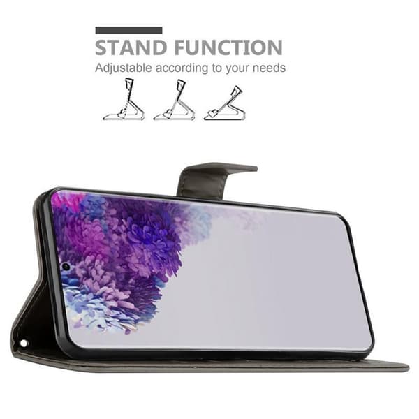 Samsung Galaxy S20 ULTRA Suojakotelo Suojakuori Lompakkokotelo Matkapuhelinkotelo Kukat jossa on magneettisuljenta, jalusta-toiminto ja korttipaikat
