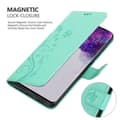 Miniatyrbilde 5 av 8: Deksel til Samsung Galaxy S20 ULTRA Lommebokdeksel i blomster design med magnetisk lukking, stativfunksjon og kortplasser