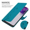 Miniatyrbilde 5 av 8: Deksel til Samsung Galaxy S20 ULTRA Lommebokdeksel i blomster design med magnetisk lukking, stativfunksjon og kortplasser