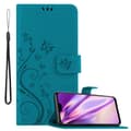Miniatyrbild 1 av 8: Huawei Y9 2019 Skal Fodral i blomdesign Mobilskydd Case Cover med magnetisk stängning, ståfunktion och kortplatser