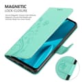 Miniatyrbild 5 av 8: Huawei Y9 2019 Skal Fodral i blomdesign Mobilskydd Case Cover med magnetisk stängning, ståfunktion och kortplatser