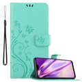 Miniatyrbild 1 av 8: Huawei Y9 2019 Skal Fodral i blomdesign Mobilskydd Case Cover med magnetisk stängning, ståfunktion och kortplatser