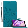 Miniatyrbilde 1 av 11: Deksel til Huawei Y6 PRO 2019 Lommebokdeksel i blomster design med magnetisk lukking, stativfunksjon og kortplasser