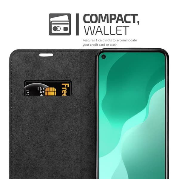 Huawei NOVA 7 SE Suojakotelo Suojakuori Lompakkokotelo Matkapuhelinkotelo jossa magneettisuljenta, jalusta-toiminto ja korttitasku
