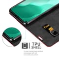 Pikkukuva 9 / 11: Huawei NOVA 7 SE Suojakotelo Suojakuori Lompakkokotelo Matkapuhelinkotelo jossa magneettisuljenta, jalusta-toiminto ja korttitasku