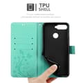 Miniatyrbild 9 av 11: Honor 7A / Huawei Y6 PRIME 2018 Skal Fodral i blomdesign Mobilskydd Case Cover med magnetisk stängning, ståfunktion och kortplatser