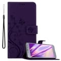 Miniatyrbild 1 av 8: Samsung Galaxy J4 2018 Skal Fodral i blomdesign Mobilskydd Case Cover med magnetisk stängning, ståfunktion och kortplatser